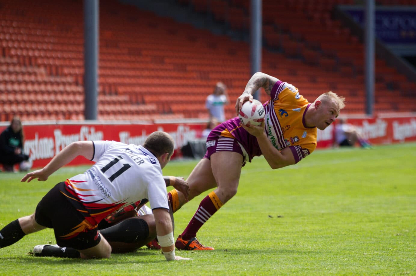 2015 - Dewsbury v Batley (SB) - Dewsbury v Batley Steve Gaunt - TLP BATLEY DEWSBURY-3